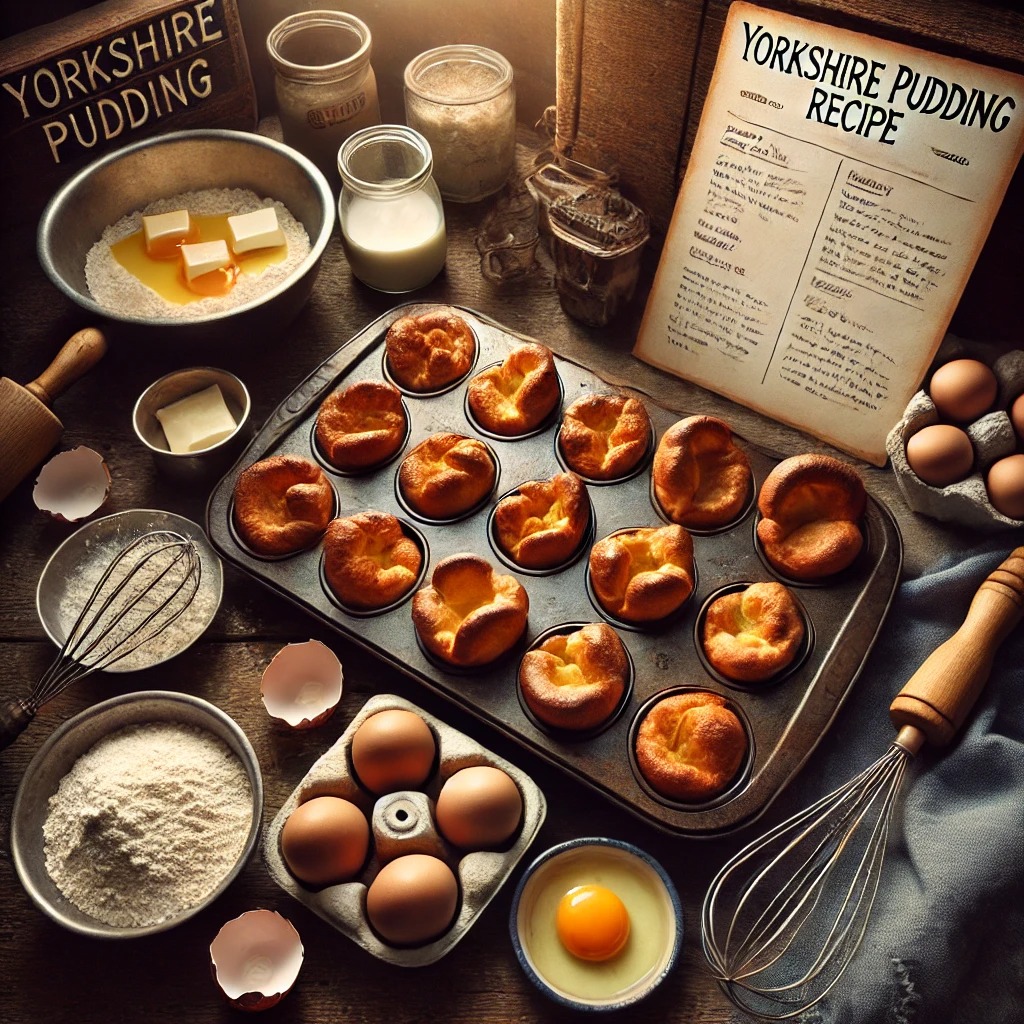 Yorkshire Pudding Recipe ingredients