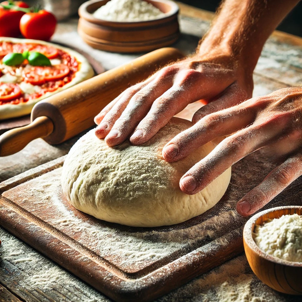 sourdough discard pizza dough recipe