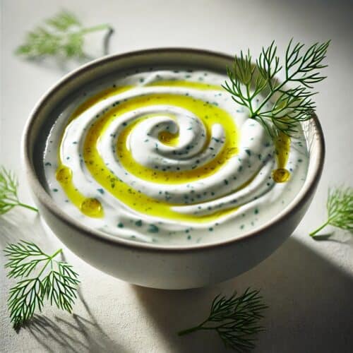 Creamy Tzatziki Sauce recipe
