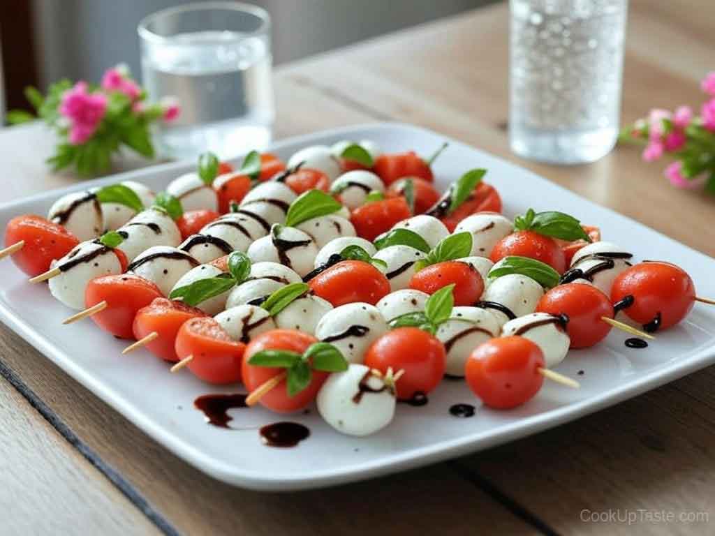 Caprese Skewers recipe