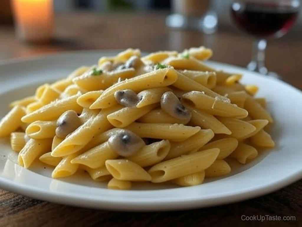 Creamy Mushroom Pasta recipe