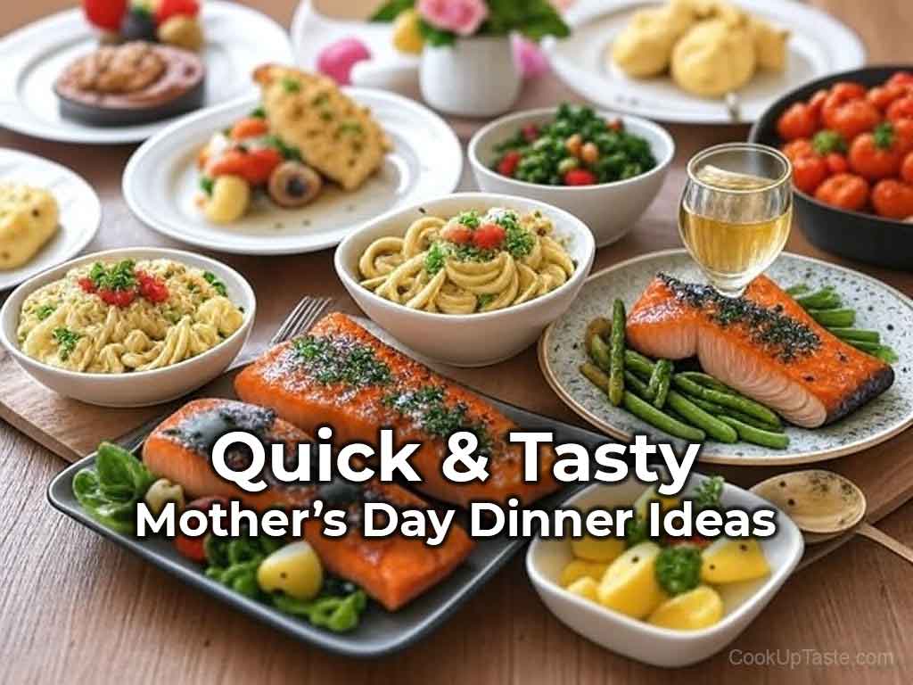 Quick & Tasty Mother’s Day Dinner Ideas to Make Her Day